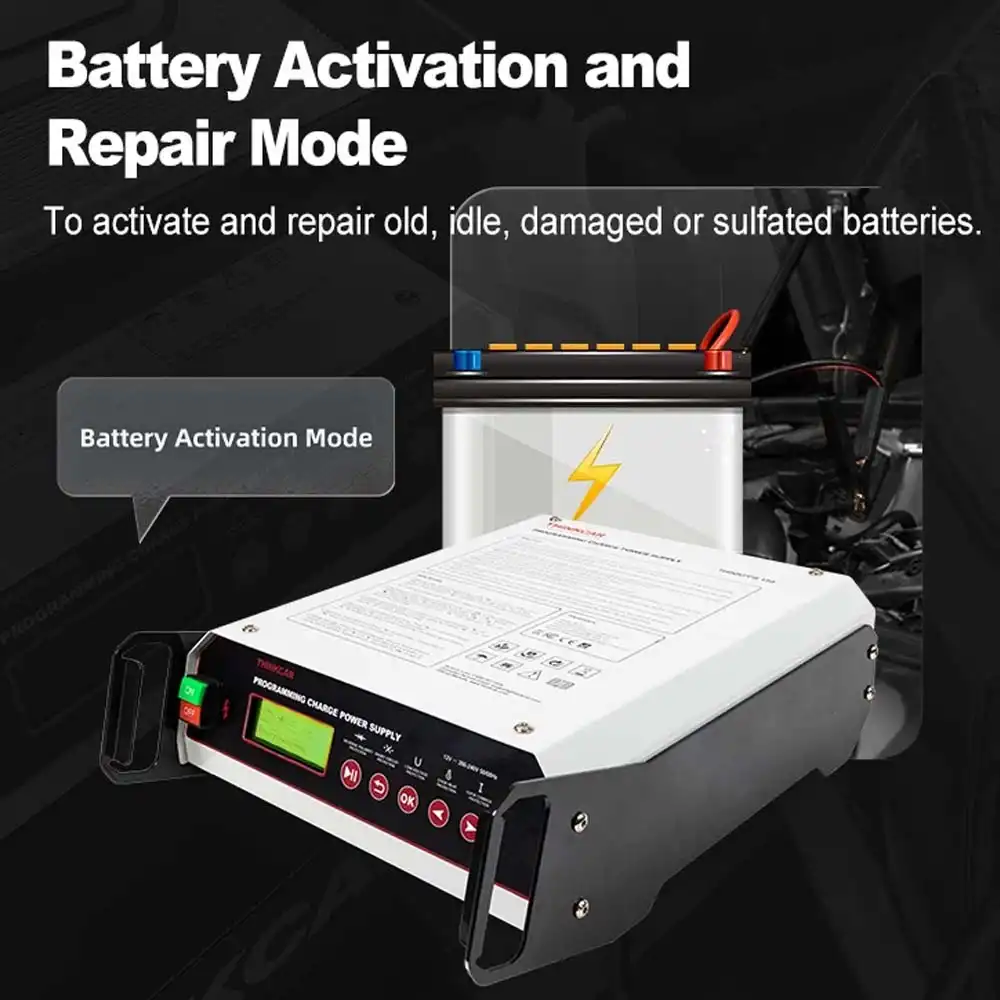 Thinkcar ThinkPPS 150 ECU Programming Battery Voltage Stabilizer, Fast Charger & Jump Starter (150A BSU) - 3